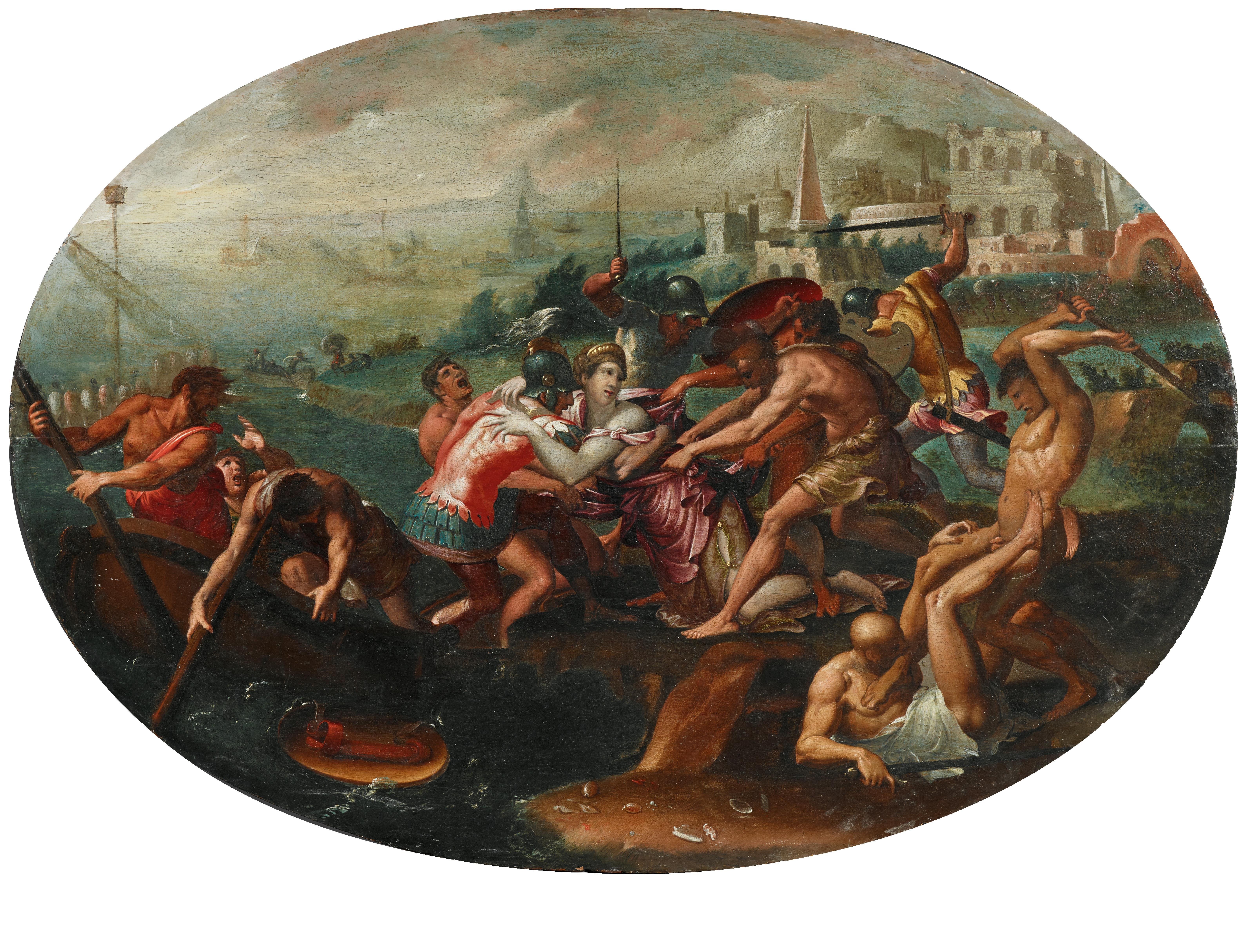 Sample artwork by Luca Penni (1500 - 1556), known for painter and accomplished draughtsman, trained in rome at the school of raphael, known for his madonna paintings. - View similar artists and auction records