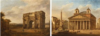 The Arch of Constantine; and The Pantheon (2)