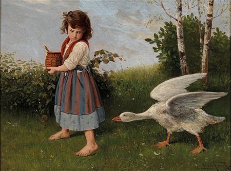 Chased by a Goose