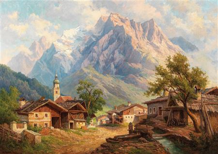 Sample artwork by Karl Flieher (1881 - 1958), known for painting - View similar artists and auction records