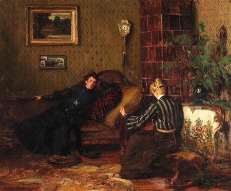 Leisure Hours in the Drawing Room