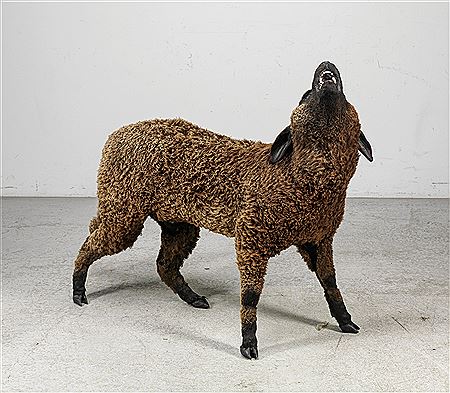 "Der Wolf - als Räuber - ertarnt sich seine begehrte Beute", 2007 by Deborah Sengl - Auction record, sale price, and art valuation. Compare with similar artists and explore comparable artworks.