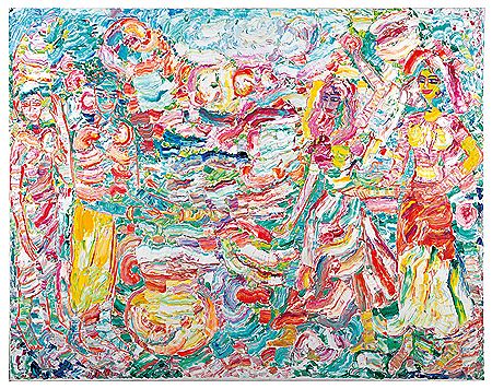 Farbenfest by Igor Torschenko - Auction record, sale price, and art valuation. Compare with similar artists and explore comparable artworks.