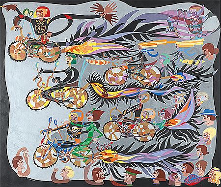 Hey!!! Rocker by Curt Stenvert - Auction record, sale price, and art valuation. Compare with similar artists and explore comparable artworks.