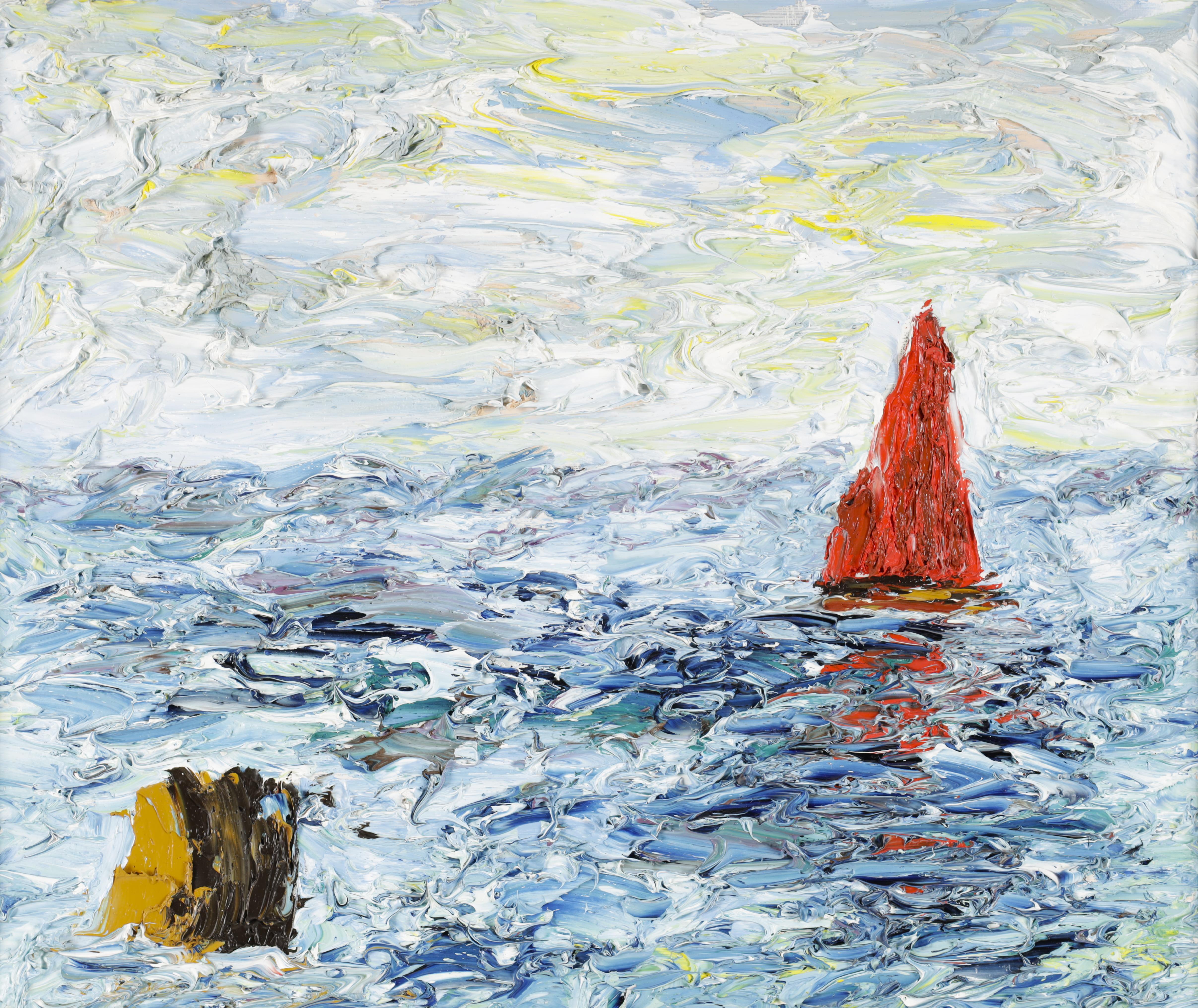 Sailing boat in Abazzia