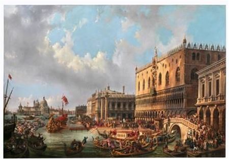 Sample artwork by Luigi Querena (1820 - 1887/90), known for painting - View similar artists and auction records