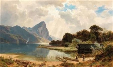 The Drachenstein on Lake Mondsee