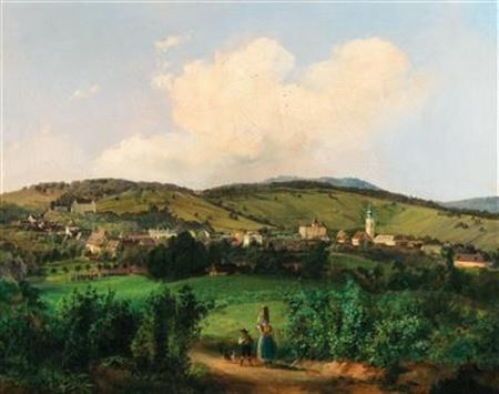 Vienna, a View of the Church and Barracks in Mauer seen from Lange Gasse by Carl Geyling - Auction record, sale price, and art valuation. Compare with similar artists and explore comparable artworks.