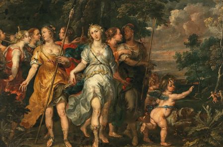 Sample artwork by Jan van Yperen Thomas (1617 - 1678), known for allegorical painting - View similar artists and auction records