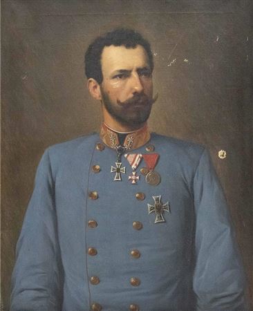 Erzherzog Eugen von Österreich(1863-1854) in Uniform