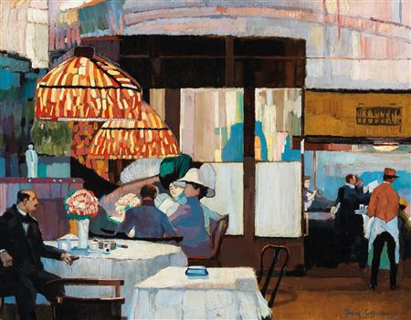 Interiéur de cafe