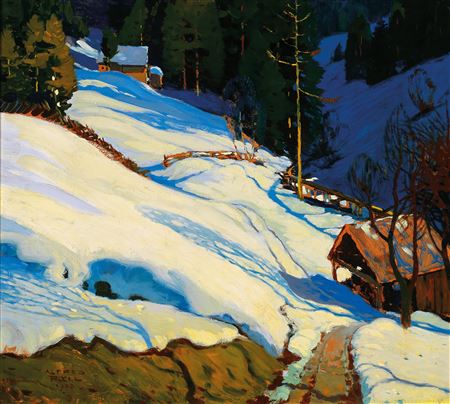 Winterlandschaft/Winter landscape