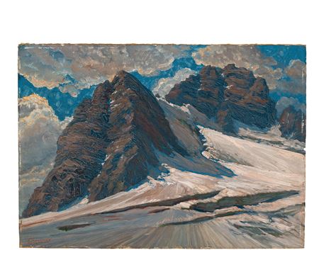 “Hoher und Niederer Dachstein, (2993 m)”
