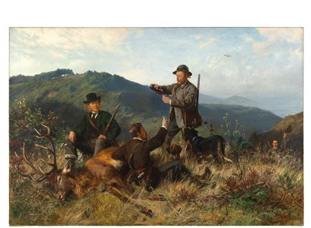 Sample artwork by Carl Friedrich Deiker (1836 - 1892), known for painting - View similar artists and auction records