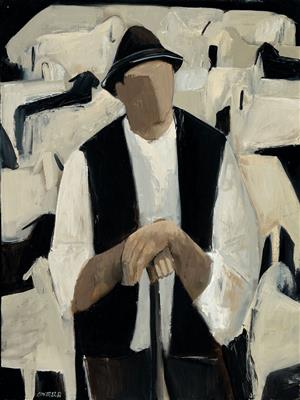 Hirte, 2020/21 by Josef Costazza - Auction record, sale price, and art valuation. Compare with similar artists and explore comparable artworks.