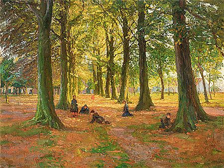 Playing children, the Dries in Wondelgem