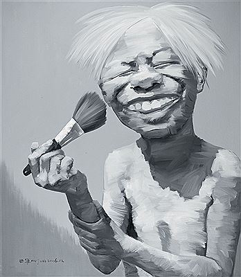 Self-portrait as A. Warhol