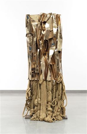 Zanzibar / Gold # 2 (1977) by Barbara Chase-Riboud - Auction record, sale price, and art valuation. Compare with similar artists and explore comparable artworks.