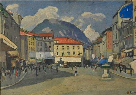 Place Grenette à Grenoble