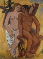 Adam et Ève by Antoine Chartres - Auction record, sale price, and art valuation. Compare with similar artists and explore comparable artworks.