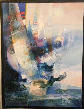 Between sky and wind by Daniel Gelis - Auction record, sale price, and art valuation. Compare with similar artists and explore comparable artworks.