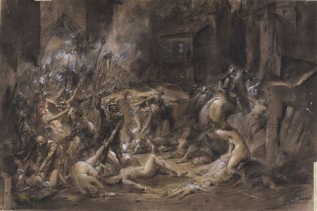 Scène de pillage