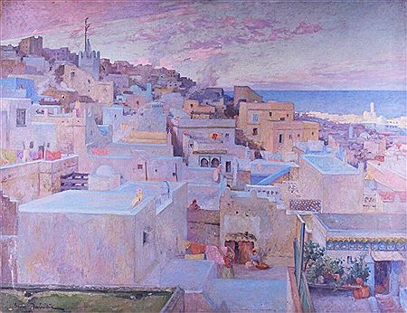 "Vue des hauteurs d'Alger"