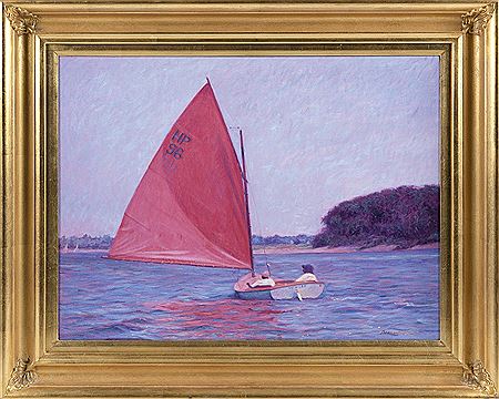 THE RED-SAILED SUNSET