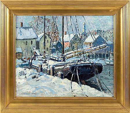 Sample artwork by H Boylston Dummer (1878 - 1945), known for landscape paintings, illustration-nature - View similar artists and auction records