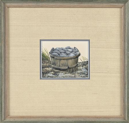A bushel of quahogs.