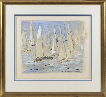 Sailboats.