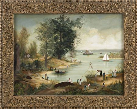 "Nantucket Ferry" by Janet Munro - Auction record, sale price, and art valuation. Compare with similar artists and explore comparable artworks.