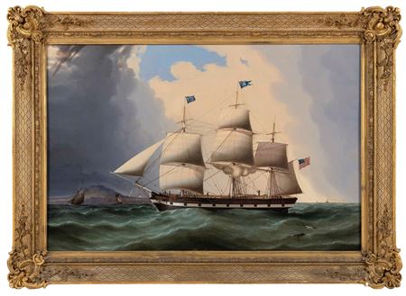 Portrait of the ship Adrian.