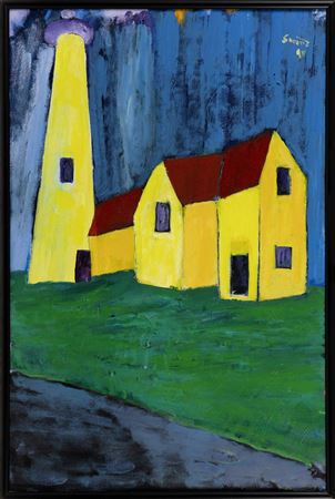 "Yellow Light". by Dr Hyman Shrand - Auction record, sale price, and art valuation. Compare with similar artists and explore comparable artworks.