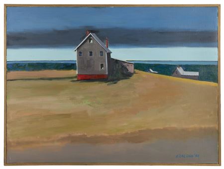"Highland House". by Salvatore Del Deo - Auction record, sale price, and art valuation. Compare with similar artists and explore comparable artworks.
