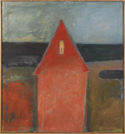Red house.