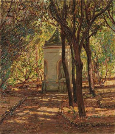 The sun in the villa, 1916