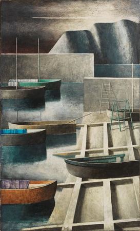 Sample artwork by Marcello Scuffi (1948 - 2021), known for modern neo-italianism, landscapes, still lifes, timeless painting - View similar artists and auction records