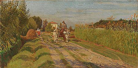 RETURN FROM THE FIELDS, 1918