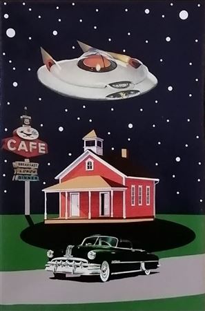 "Night at the cafe" by Giancarlo Montuschi - Auction record, sale price, and art valuation. Compare with similar artists and explore comparable artworks.