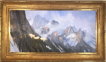 "In The Canadian Rockies - Banff" by Michael L L (ML) Coleman - Auction record, sale price, and art valuation. Compare with similar artists and explore comparable artworks.