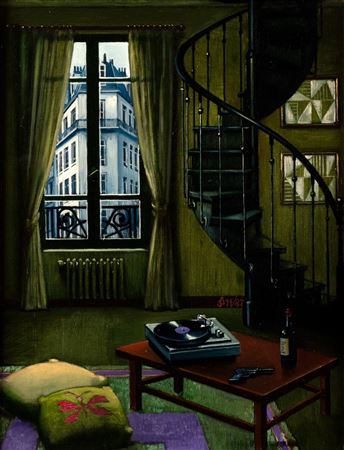 Petit interieur parisien, 1982 by Sergio Ceccotti - Auction record, sale price, and art valuation. Compare with similar artists and explore comparable artworks.