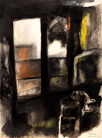 The window by Marilu Eustachio - Auction record, sale price, and art valuation. Compare with similar artists and explore comparable artworks.