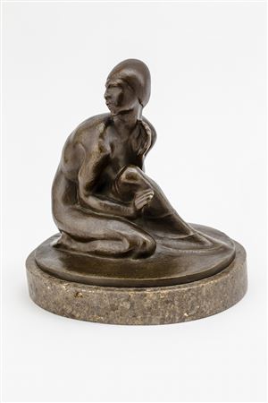 Squatting expression dancer by Bernhard Sopher - Auction record, sale price, and art valuation. Compare with similar artists and explore comparable artworks.
