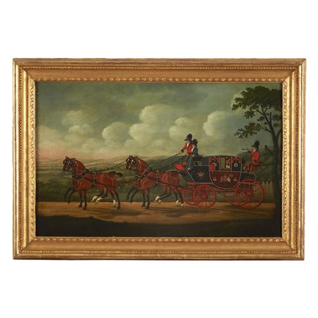 Royal Mail, Portsmouth to London by John Cordrey - Auction record, sale price, and art valuation. Compare with similar artists and explore comparable artworks.