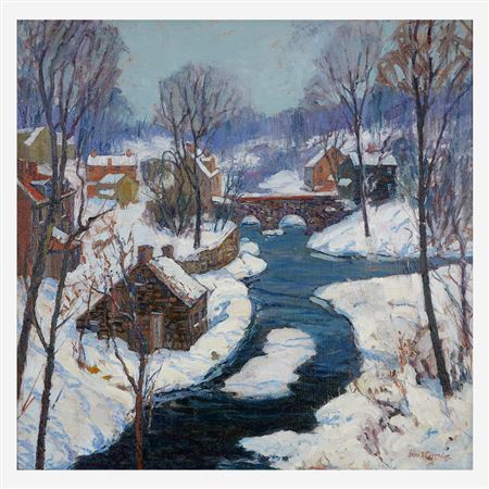 December Afternoon (Carversville)