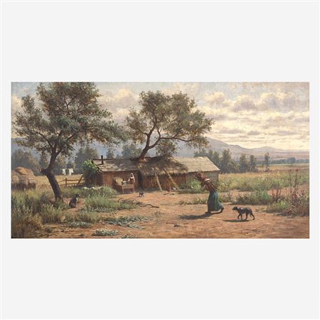 Settlement in the Napa Valley, Near St. Helena, California