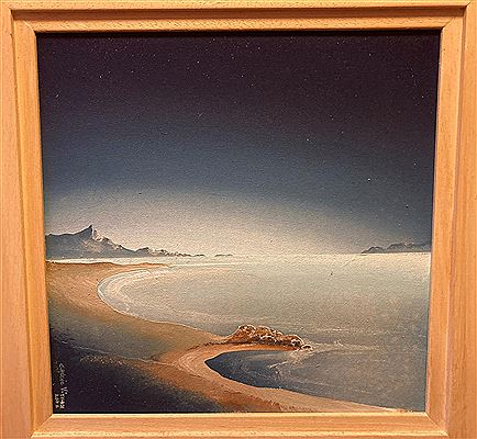 ''Coastal Scene'' & ''A Ruin on a Rock''