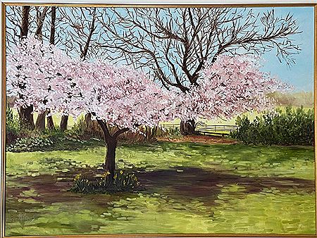 ''The Cherry Blossoms,'' by Harrie McManus - Auction record, sale price, and art valuation. Compare with similar artists and explore comparable artworks.