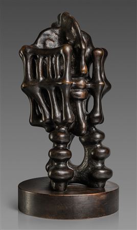 Sample artwork by Herbert Strasser (1930 - 2005), known for sculpture - View similar artists and auction records